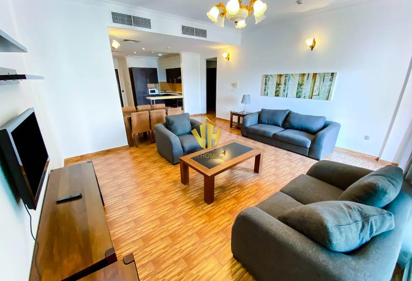 Adliya, Apartments/Houses, BHD 350/month,  2 BR,  █ ⭐ Family Building, Fully Furnished, Balcony, Swimming Pool, Gym, Parking - Antony