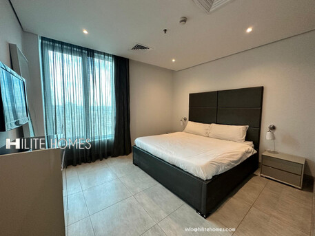 Mangaf, Apartments/Houses, KWD 460/month,  Furnished,  1 BR,  Sea View One Bedroom Apartment For Rent In Mangaf