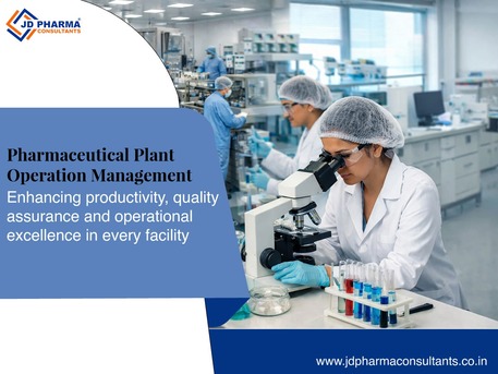 Indore, Business, Pharmaceutical Plant Operation Management Services India