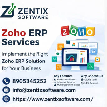 Jaipur, Software Development, Zoho ERP Services &ndash; Reliable Zoho ERP Solution For Businesses