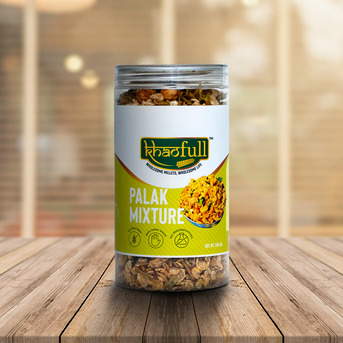 Indore, Food, INR 200,  Buy Palak Mixture Online &ndash; Crunchy Spinach Snack By Khaofull