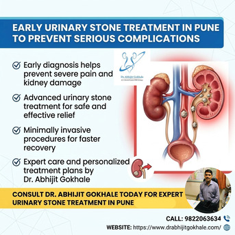 Pune, Health, Early Urinary Stone Treatment Prevents Serious Complications