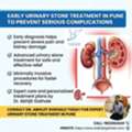 Early Urinary Stone Treatment Prevents Serious Complications