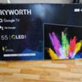 SAR 1500,  I Want To Sell My 55 Inch Skyworth QLED Series Smart/ Google LED TV At SAR 1500.
