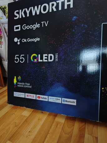 Olaya, Electronics, SAR 1500,  I Want To Sell My 55 Inch Skyworth QLED Series Smart/ Google LED TV At SAR 1500.