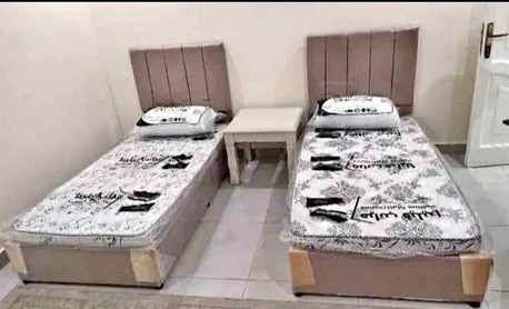 Jeddah, Furniture, SAR 5,  New Single Bed And Mattress Available In Low Price
