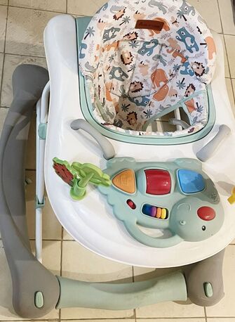 Sulai, Baby & Kid Stuff, SAR 300,  Baby Washing Machine / Baby Walking Seat / Rocking Chair For Baby / Small Woo Tables Set
