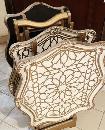 Sulai, Baby & Kid Stuff, SAR 300,  Baby Washing Machine / Baby Walking Seat / Rocking Chair For Baby / Small Woo Tables Set