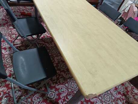 Al Khobar Al Shamalia, Furniture, SAR 400,  Dining Tabe With Four IKEA Chairs