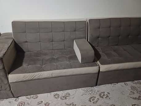 Al Khobar Al Shamalia, Furniture, SAR 500,  Sofa Set 4 Pieces(Double) , 2 Corners And 4 Smal Side Tables. Price= 500 Sar