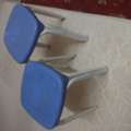 SAR 50,  Urgent Sale Of 2 Metal Stools And 1 Study Table