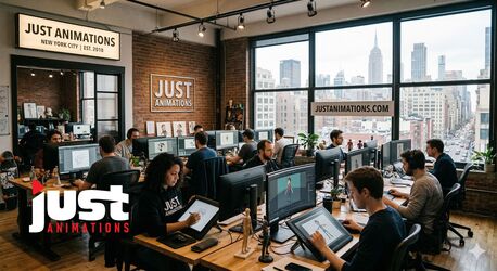 New York, Web Design & Development, Animation Company In New York - Justanimations.com