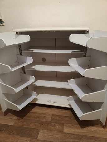 Jeddah, Furniture, SAR 290,  Shoe Rack Big Size Clean Condition Very Less Used Inculced Delivery