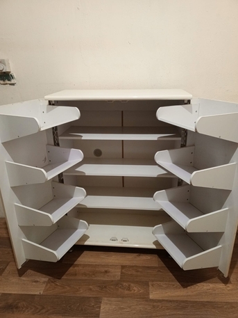 Jeddah, Furniture, SAR 290,  Shoe Rack Big Size Clean Condition Very Less Used Inculced Delivery