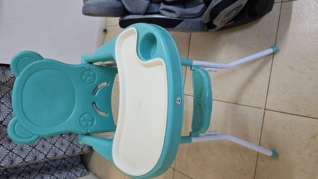 Al Malaz, Baby & Kid Stuff, SAR 160,  Baby Dining Seat With Safety Belt And Car Seat. Perfect Condition.