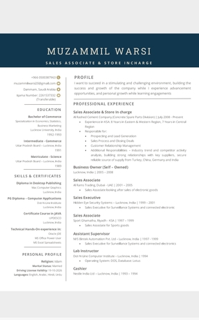 Dammam, Job Seekers, I Am Looking For Sales Job