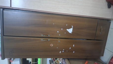 Jizan, Furniture, SAR 500,  Double Bed And 2 Door Almirah