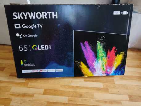 Riyadh, Household Items, SAR 1500,  I Want To Sell My 55 Inch Skyworth QLED Series Smart/ Google LED TV At SAR 1500.