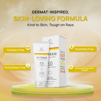Ahmedabad, Health & Beauty Items, INR 647,  UV TEASE SPF 50 Sunscreen | Non Greasy Sun Protection For Glowing Skin