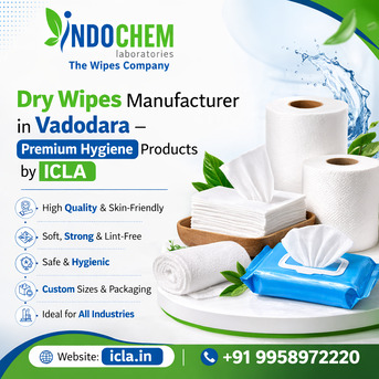Ahmedabad, Business, ICLA Dry Wipes Manufacturer &ndash; Premium Disposable Wipes For Safe Cleaning