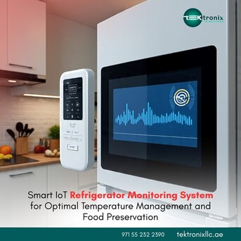 Dubai, Computer, Real-Time IoT Refrigerator Monitoring Ensuring Cold Chain Stability In The UAE