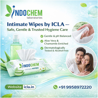 Ahmedabad, Business, ICLA Intimate Wipes &ndash; Gentle Personal Care Wipes For Sensitive Skin