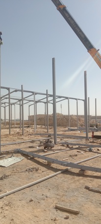 Riyadh, Construction, للحدادة و المونيم،الذجاج