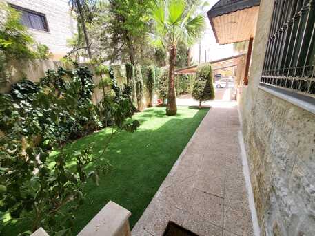 Amman, Apartments/Houses, JOD 18000/year,  3 BR,  200 Sq. Meter,  Garden Apartment For Rent In Deir Ghubar Near French School