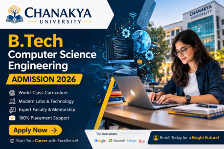 Bangalore, Lessons Offered, Admission Open For B.Tech Computer Science Engineering 2026