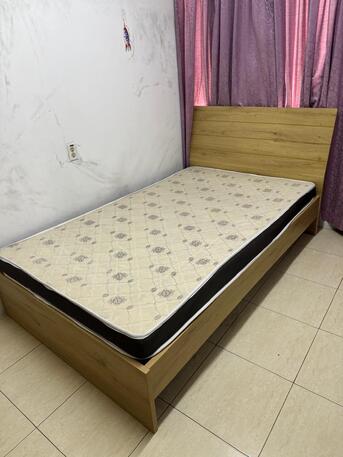 Al Yarmouk, Furniture, SAR 400,  Cot For Sale With Mattress