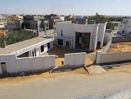 Buraidah, Construction, أعمال بناء خارجية من الحجر Home Outside Stone Work