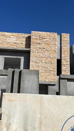 Buraidah, Construction, أعمال بناء خارجية من الحجر Home Outside Stone Work