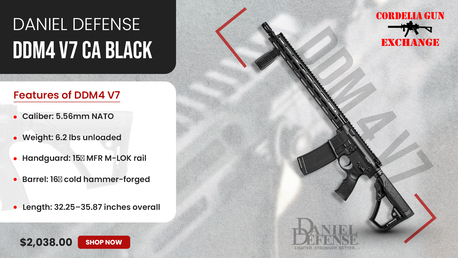 Los Angeles, Collectibles, USD 2038,  Daniel Defense DDM4 V7 California Compliant Rifle For Sale