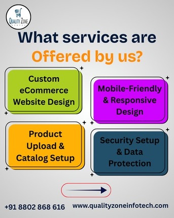 Noida, Web Design & Development, Quality Zone Infotech As The Best ECommerce Website Development Company In Noida