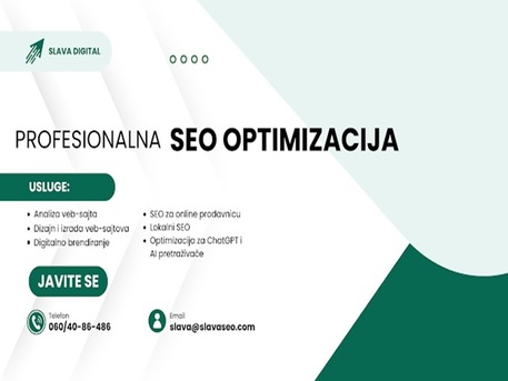 Belgrade, Web Design & Development, Slava Digital