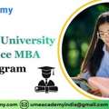 Osmania University Distance MBA Program