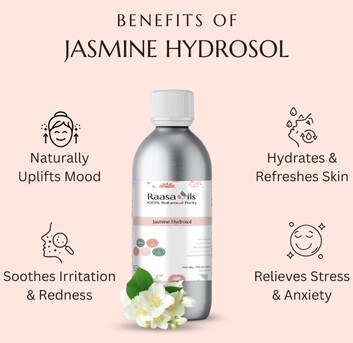 Noida, Health & Beauty Items, INR 199,  Pure Jasmine Hydrosol For Cosmetic & Beauty Products | Raasa Oils