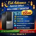 BHD 155,  Dell Core I7 PC 3.40GHz | 32GB RAM | 256 SSD+1TB | Win 11 Pro | AutoCAD & Video Editing /