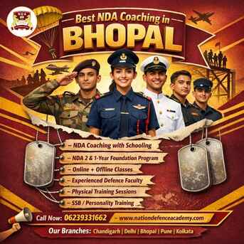 Bhopal, Education, NDA Coaching After 10th In Bhopal