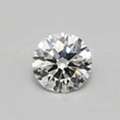 USD 295,  0.30 Carat Round Cut Lab Created Diamond IGI Certified