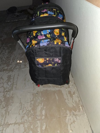 Jeddah, Baby & Kid Stuff, SAR 200,  Double Baby Stroller For Sale, Cart, Pram