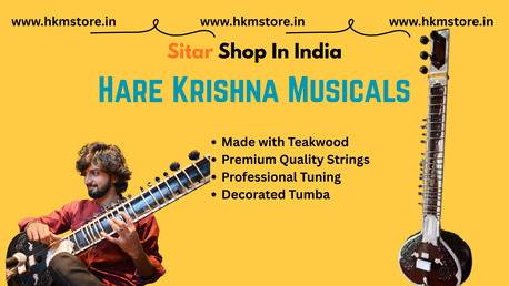 New Delhi, Musical Instruments, INR 20000,  Looking For The Best Sitar Shop In Delhi? Visit Hare Krishna Musicals