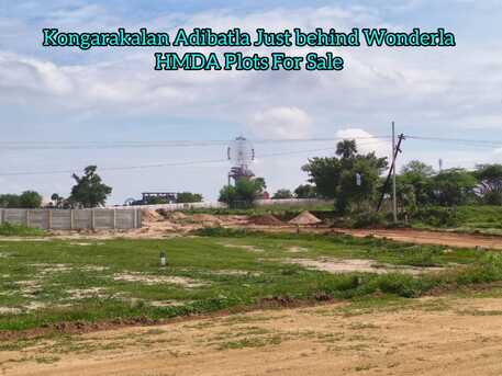 Hyderabad, Residential Plots, INR 35000,  150 Sq. Yard,  HMDA & RERA Approved Open Plots For Sale Adibatla Behind Wonderla