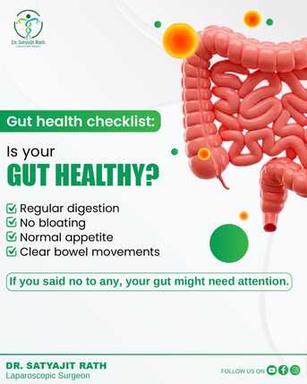 Bhubaneswar, Health, Gut Health Awareness | Laparoscopic Surgery Specialist In Bhubaneswar | Dr. Satyajit Rath