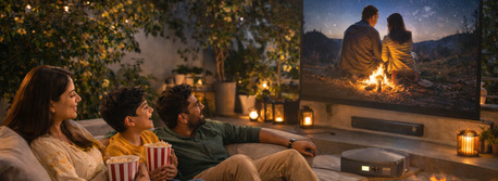 Noida, Technical, Outdoor Home Theatre Setup For Terrace & Garden