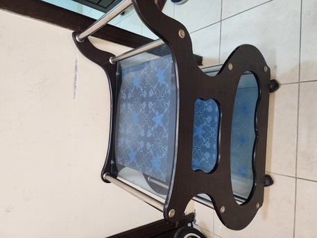 Khobar, Furniture, SAR 100,  Tea Trolley And Table For Sale And Chair