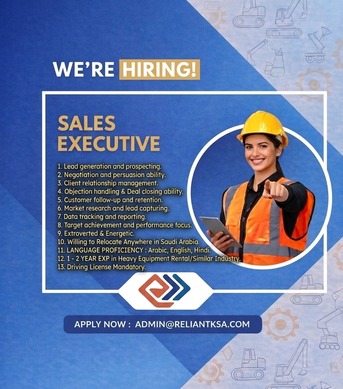 Jubail, Jobs, Sales Executive