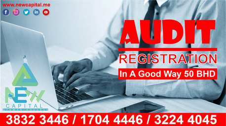 Manama, Business, Audit Resgistration In A Good Way 50 BHD 