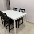 SAR 350,  Table With 4 Chairs