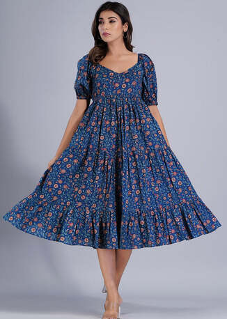 Jaipur, Clothing & Accessories, INR 6500,  Indian Ethnic Casual Cotton Dresses | Shop Now JOVI INDIA